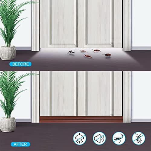 Thumbnail 3 de AiQIu Burlete Puerta, 2 unidades, insonorizante y aislante 🚪