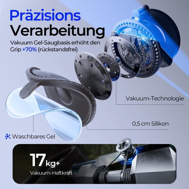 Thumbnail 1 de LISEN Vakuum Magnet‑Autohalterung für iPhone