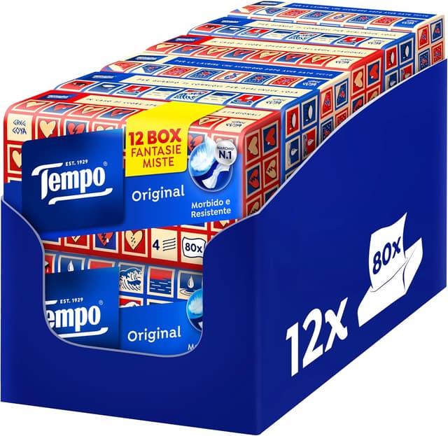 Detalle de Tempo Fazzoletti Box Original 960 🧻