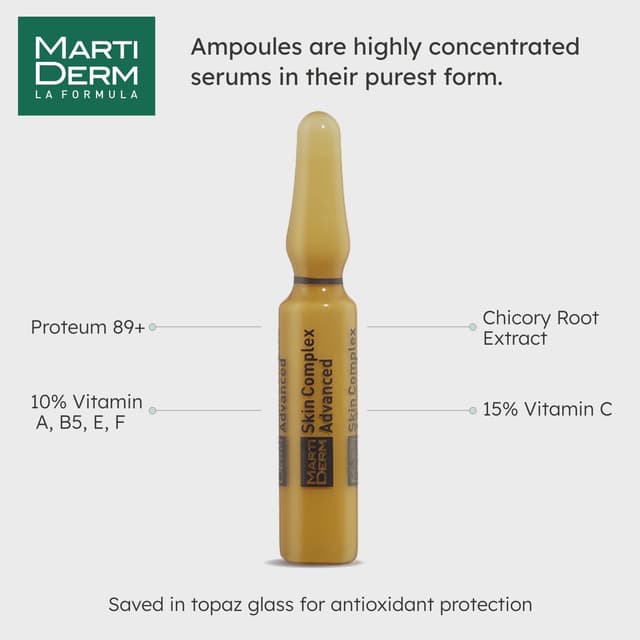 Detalle 2 de MartiDerm Skin Complex Advanced 30 Amp