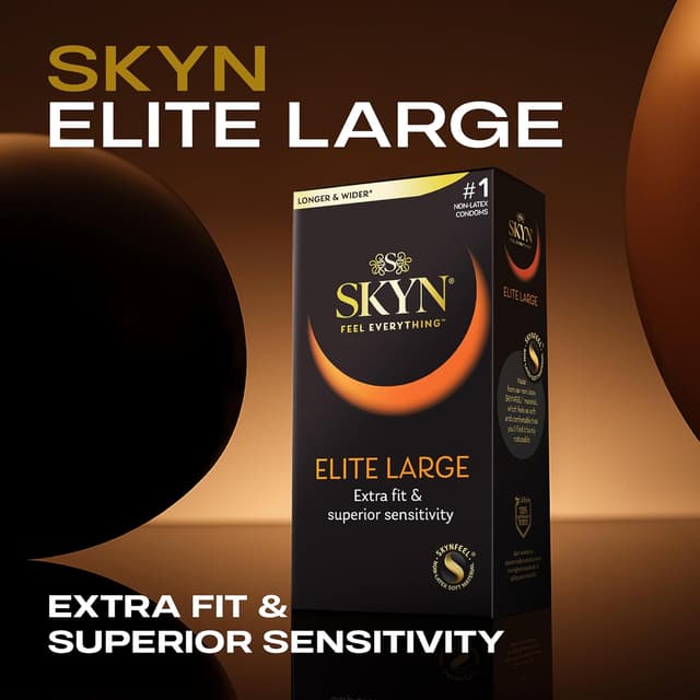 Detalle 2 de SKYN Elite Large Condoms Pack of 10