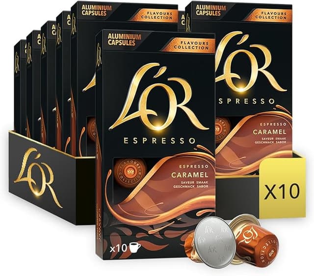 Imagen de L'OR Flavours Cápsulas Café Caramelo para Nespresso en OfertitasTOP