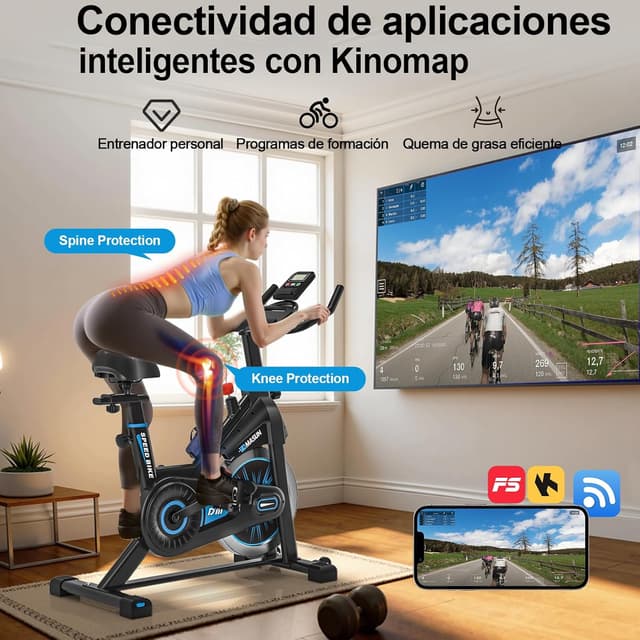 Thumbnail 4 de DMASUN Bicicleta Estática 180 kg