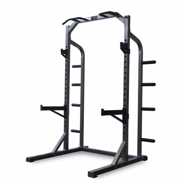 Detalle de Titanium Strength Half Rack H10 💪 para musculación