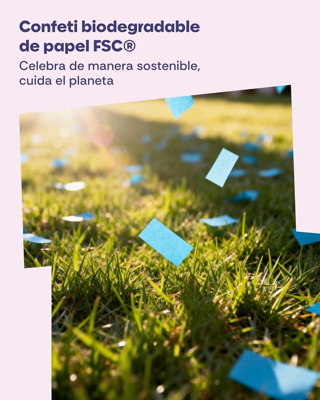 Thumbnail 3 de Partyjoker Cañón de Confeti Revelación de Género 4 unidades