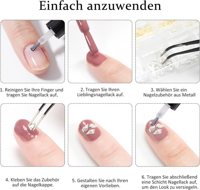 Thumbnail 6 de Dzpuhuojz breloques ongles 36 modèles