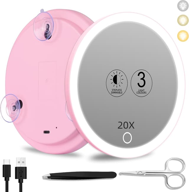 Detalle de Specchio ingrandimento 20x Suupvaor