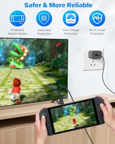 Thumbnail 6 de Cargador Switch 2 ⚡ Adaptador Rápido para N-Switch Dock