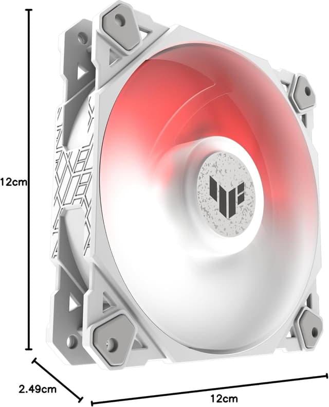 Thumbnail 9 de TUF TF120 Ventilador ARGB Blanco 3 en 1 con Controlador 🌬