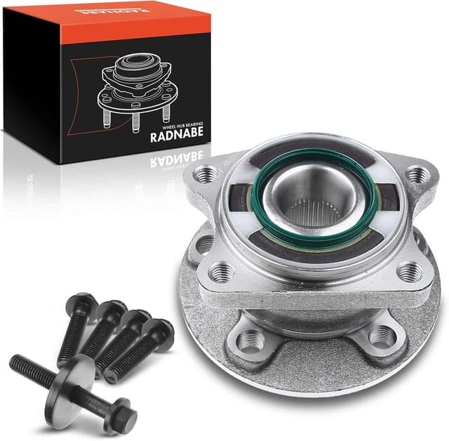 Detalle de Frankberg Radlagersatz Hinterachse Flansch-Rad 135,7 mm mit ABS Magnetring (u. a. V70 II, XC70, S60 I, S80 I) – 30639877 / 512253