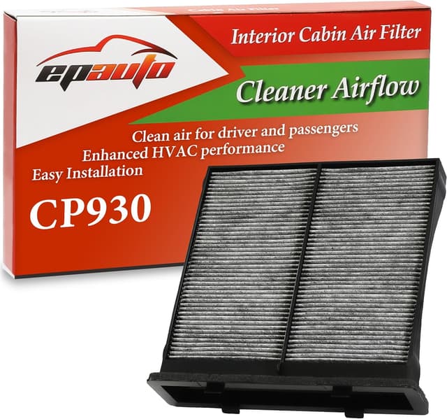Detalle de EPAuto CP930 Cabin Air Filter Replacement (CF10930) for Subaru Forester, WRX, Impreza & Crosstrek (2008-2021)