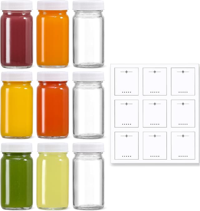 Thumbnail 6 de LANDNEOO 15 Pack 2 oz Glass Shot Bottles