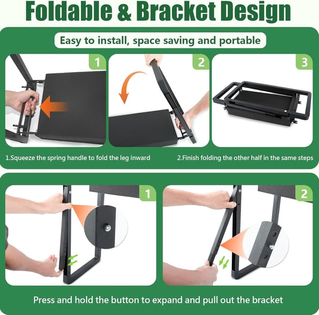 Thumbnail 6 de Seasky Foldable Garden Kneeler Seat 400 lb