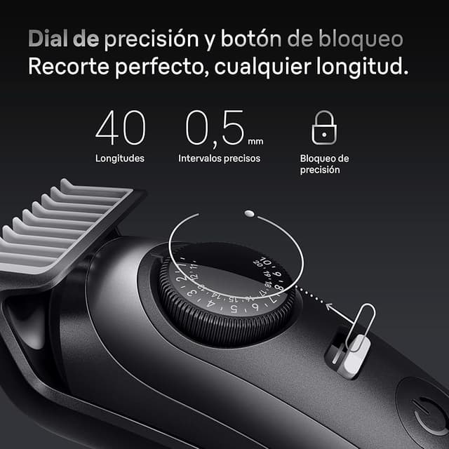 Thumbnail 4 de Braun Recortadora Series 7 BT7545 🌟 12 Accesorios, Resistente al Agua