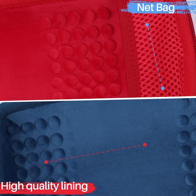 Detalle de Lebakort Hart Reise-Schutz-Hülle für JBL Charge 5 / Charge 4 (rot) mit Stauraum