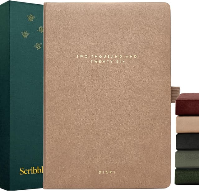 Imagen de Scribble & Dot 2026 A5 diary, day-a-page en OfertitasTOP