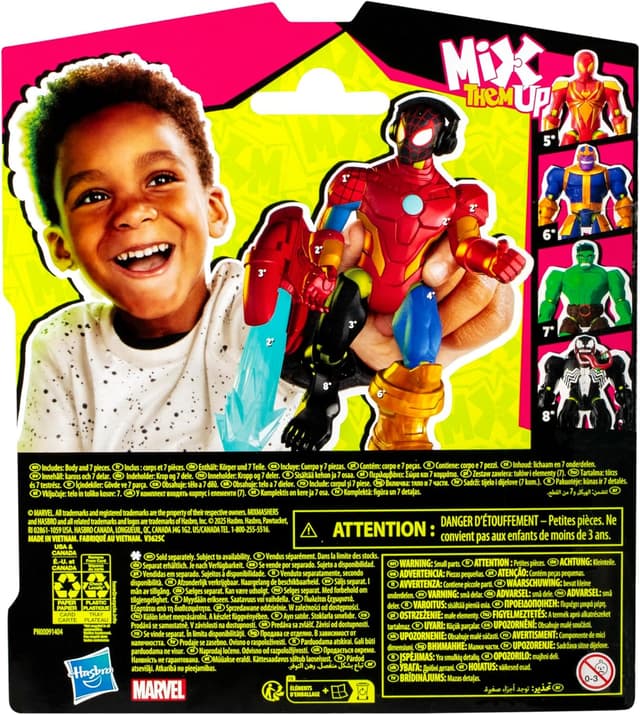 Thumbnail 13 de Spider-Man MixMashers Marvel Miles Morales - Figura y Accesorios🕷