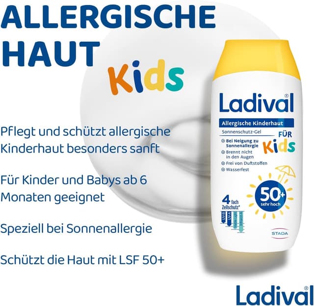 Thumbnail 4 de Ladival Kinder Sonnenschutz Gel 200ml LSF 50+