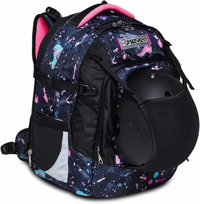 Detalle 1 de Seven Schulranzen ergonomischer & erweiterbarer Schulrucksack mit Höhenverstellung, ab 1. Klasse