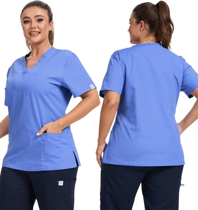 Thumbnail 1 de JONATHAN UNIFORM Women Tunic Scrub Top with 3 Pockets