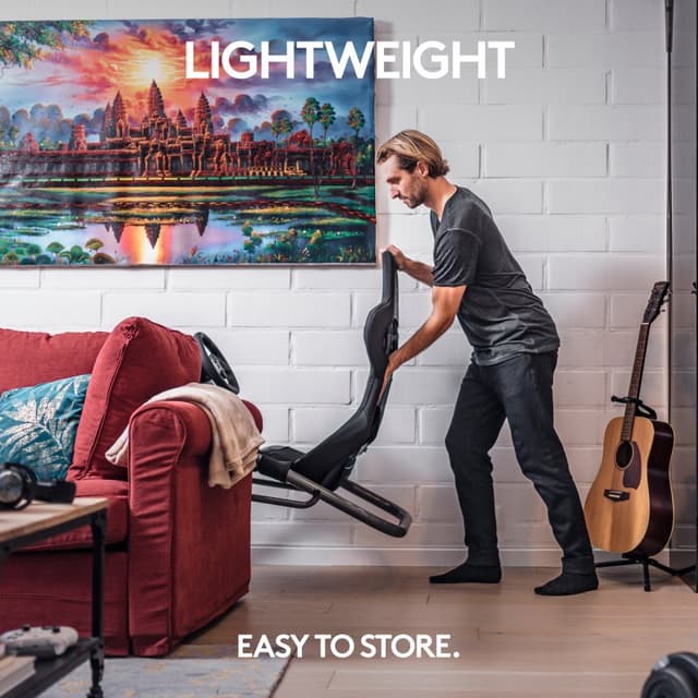 Detalle de Playseat Trophy Logitech G Edition asiento de carreras