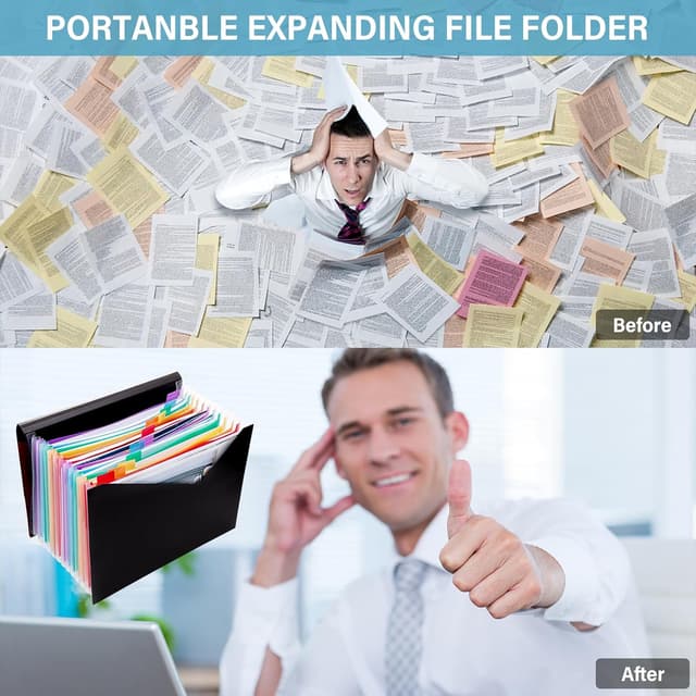 Thumbnail 5 de Accordion Expanding File Organiser