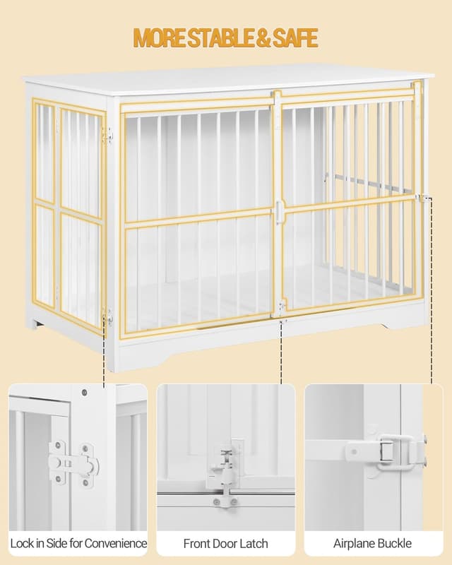 Thumbnail 3 de Hzuaneri Hundekäfig Möbel 110 cm