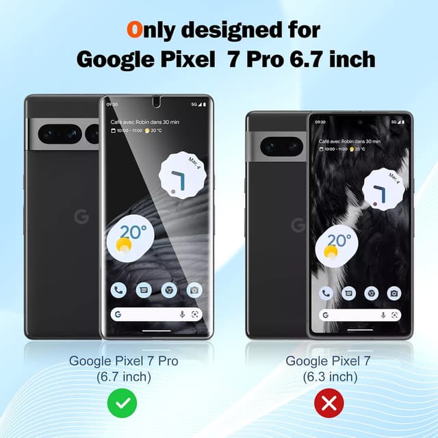 Detalle de LK Pixel 7 Pro TPU screen protector