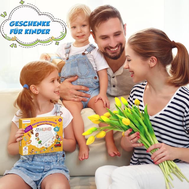 Thumbnail 6 de Haozozo Buchstaben Lernen 52 Holzblöcke