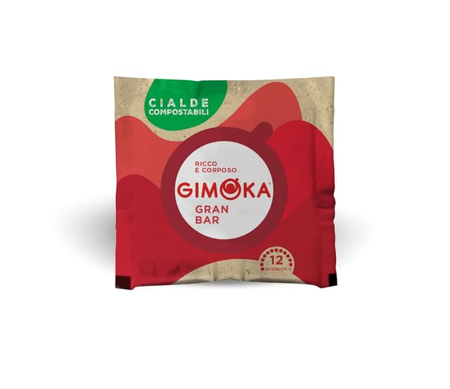 Detalle de Gimoka kompatibel für Easy Serving Espresso (Tüten/Pods) – Cialde ESE 44–50 mm, Intensität 12, 50 Kaffeepads