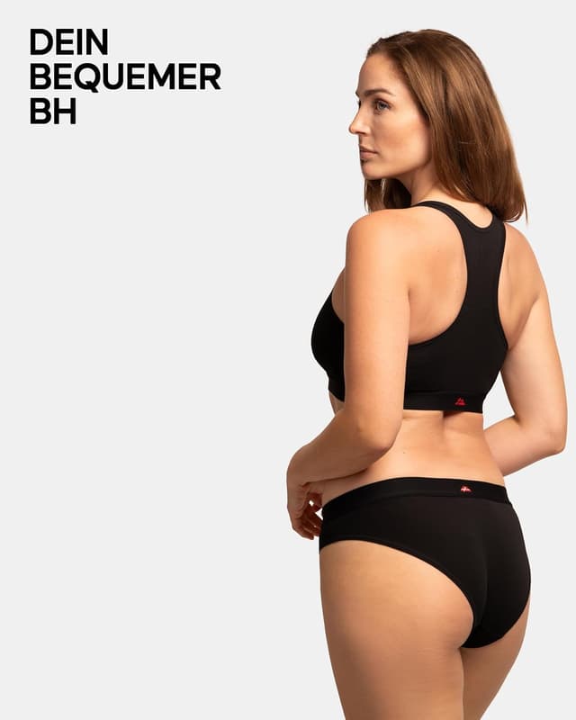 Detalle 2 de Danish Endurance Bralette-BH Bio-Baumwolle