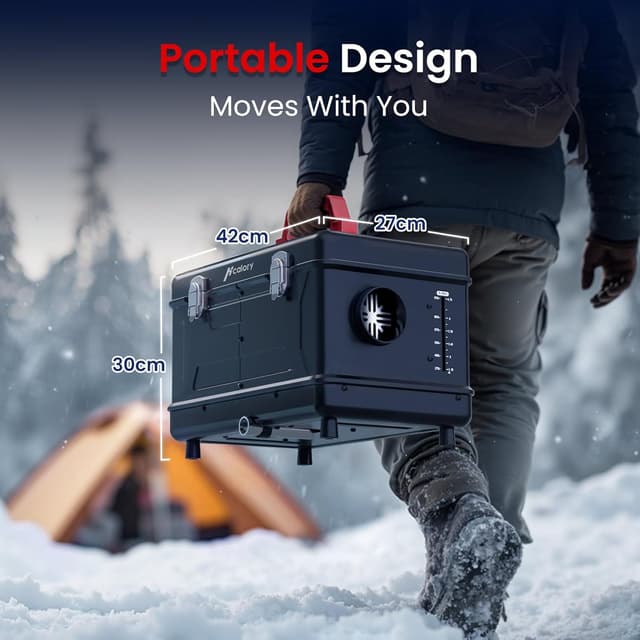 Thumbnail 4 de 8KW Diesel Heater with 5L Toolbox ⌨️🛈