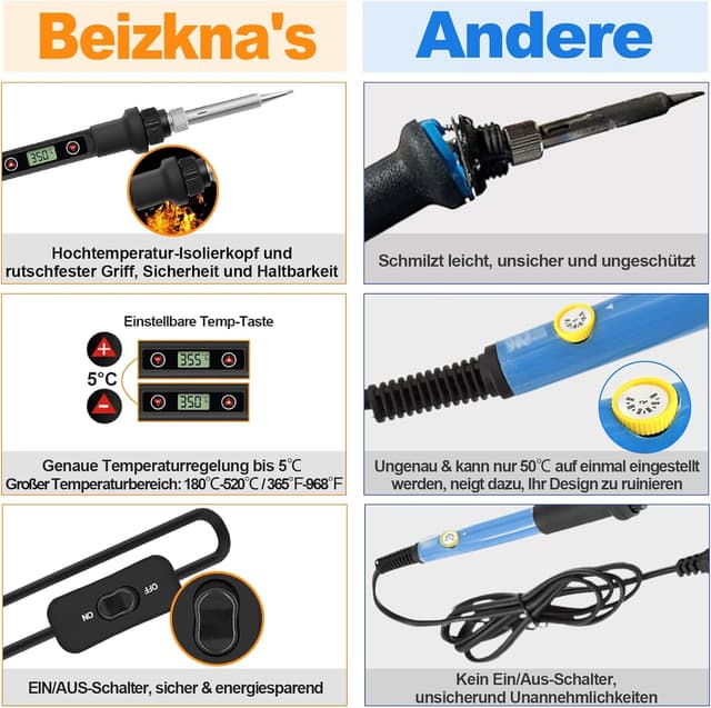 Thumbnail 2 de Lötkolben Set 80W einstellbar