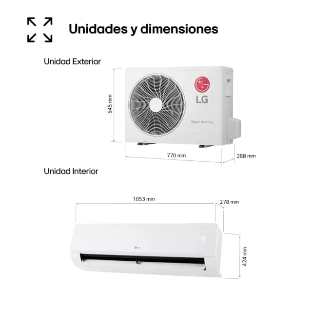 Detalle 2 de LG Aire Acondicionado Split Inverter 1x1
