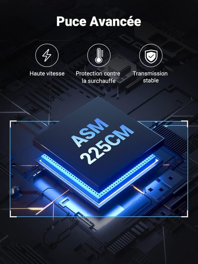 Detalle de UGREEN Adaptateur USB 3.0 SATA 5 Gbps