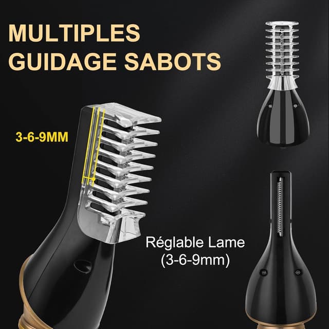 Detalle 2 de YIDON Rasoio Elettrico 6 in 1 🪒