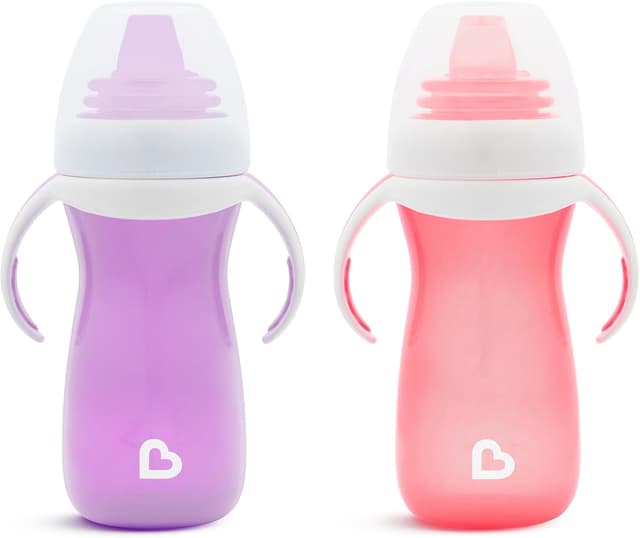Detalle de Munchkin Vaso de Aprendizaje 296 ml Morado Rosa