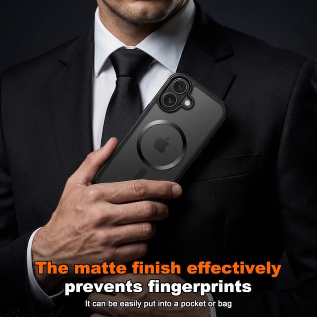 Detalle de Seaflar Custodia Ultra Sottile e Antigraffio per iPhone 17 con protezione antishock e foro per laccetto