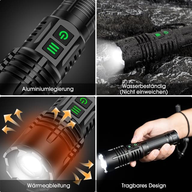 Thumbnail 4 de Karrong 395nm UV Taschenlampe 4500mAh