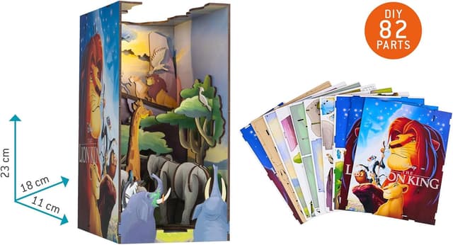 Detalle 2 de Revell König der Löwen Buchstütze LED