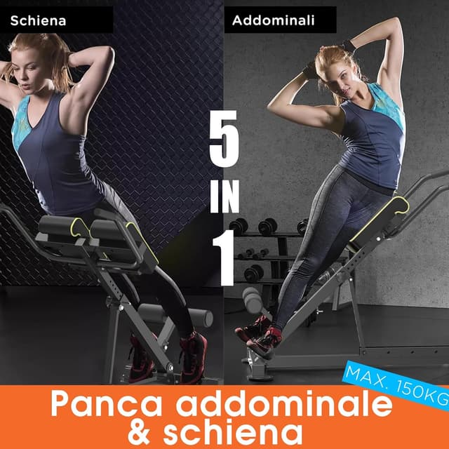 Thumbnail 2 de DH FitLife Panca Romana Multifunzione 5 in 1 150 kg