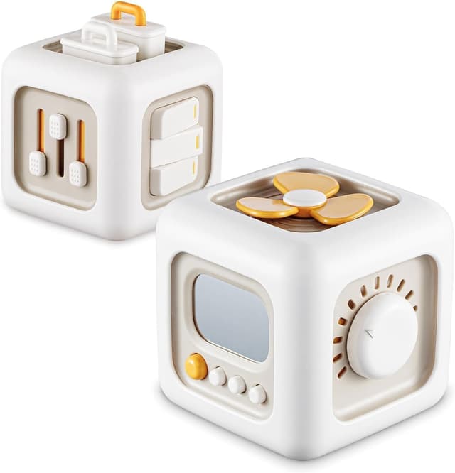 Imagen de VORENUS Cubo attività 6-in-1 Montessori per bambini 12+ mesi en OfertitasTOP