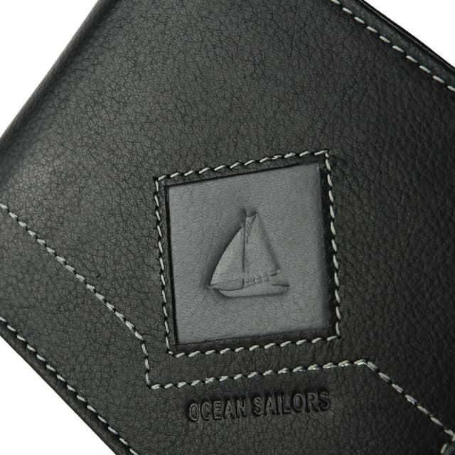 Thumbnail 6 de Ocean Sailors portafoglio da uomo in vera pelle con portamonete e scatola regalo
