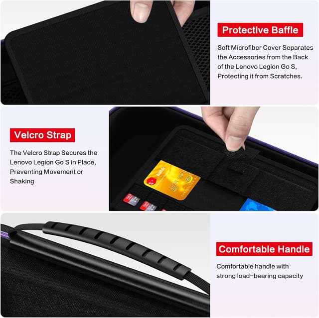 Detalle 2 de ivoler Funda rígida para Lenovo Legion Go S