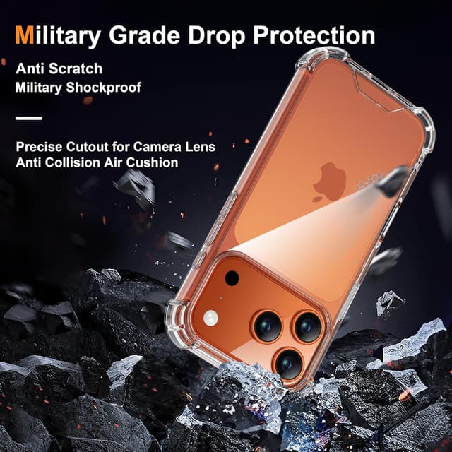 Thumbnail 3 de ORETECH iPhone 17 Pro Max Case Clear