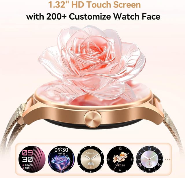 Detalle 2 de Laidies Smart Watch HD 120 sports, AI voice assistant