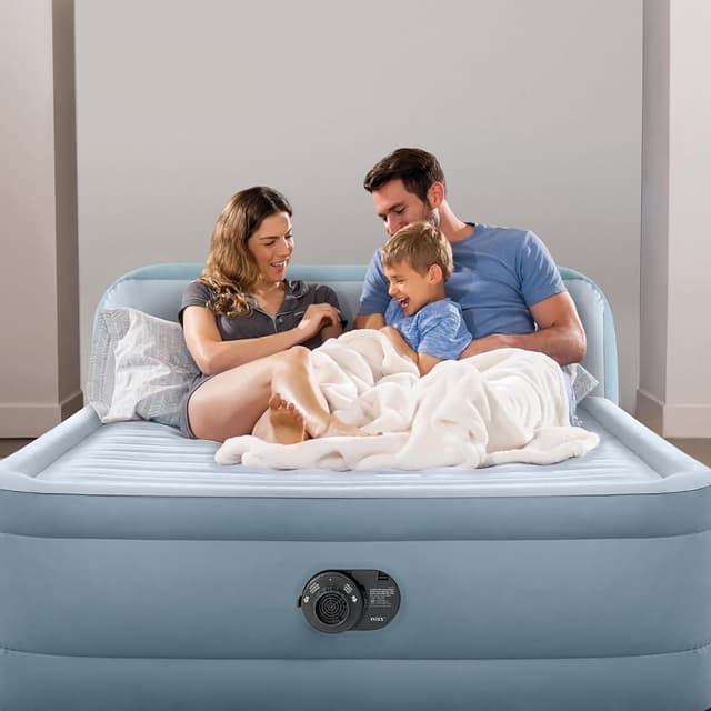 Detalle 2 de Intex 64449ED Dura-Beam Queen Air Mattress 18in