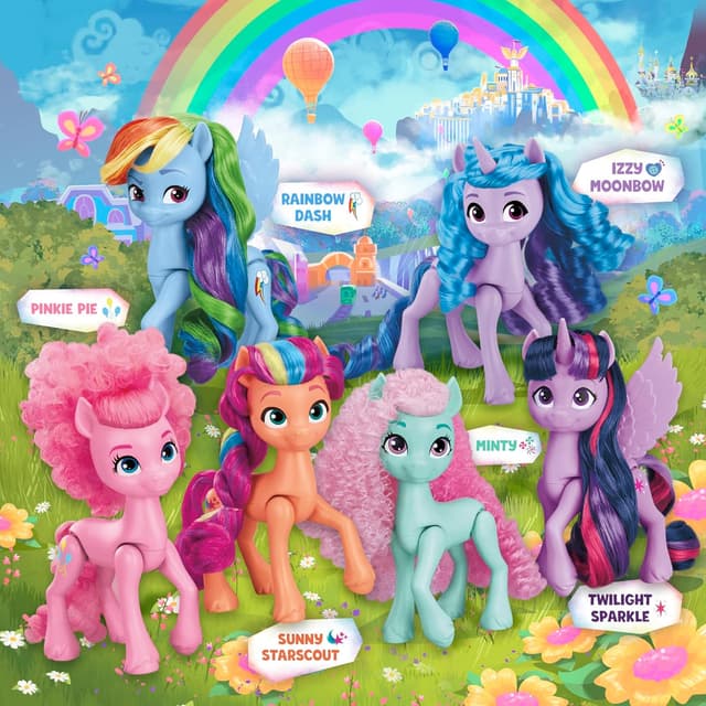 Thumbnail 2 de My Little Pony Rainbow Celebration 5.5-Inch Set