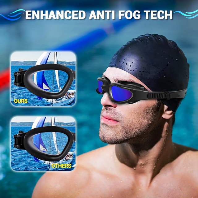 Thumbnail 5 de Winline Gafas de natación Antiniebla Protección UV