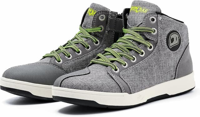 Detalle de IRON JIA’S Motorradschuhe Herren – Motorradstiefel für Urban Motocross mit Knöchelstütze